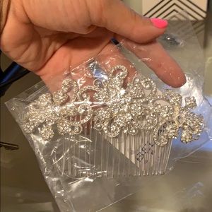 Bridal Gemstone Barrette